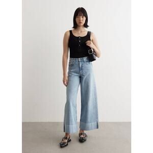 Rag & Boney Sofie Crop Jean With Cuff in Mari 31